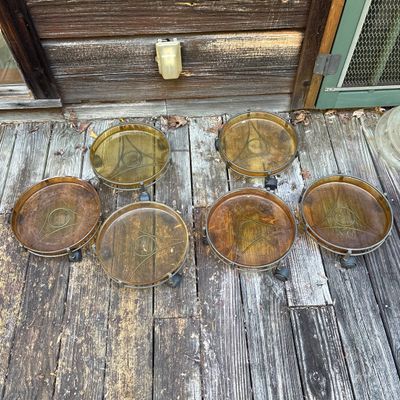 Collection of Wrought Iron Plant Stands (BP-SF)