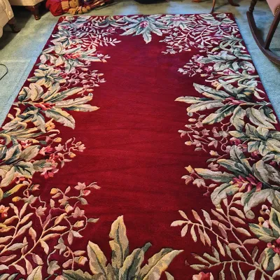 Hand-Tufted 100% Wool Rug 5'3" x 8'3" (P-ES)