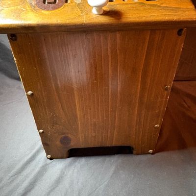 Rustic Wooden Potato & Onion Bin (LR1-SF)