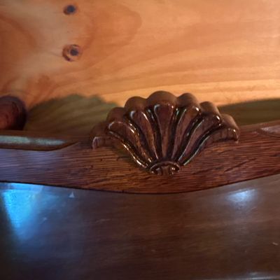 Claw Footed Wooden Sideboard (LR2-SF)