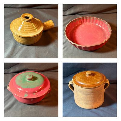 Earth Toned Pottery Ft. Brown Pottery, StoneWave, & More (LR1-SF)