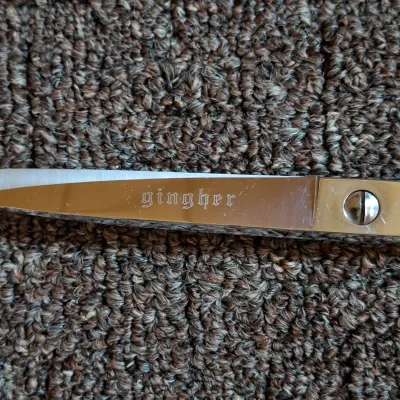 Large Sewing and Fabric Lot-Marks & Gingher Scissors & More (BBR1-KD)