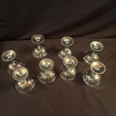 Vintage El De Uberti Silver Plated Wine Glasses (LR1-SF)