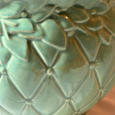 McCoy Pottery Diamond-Quilted Pots (LR3-SF)