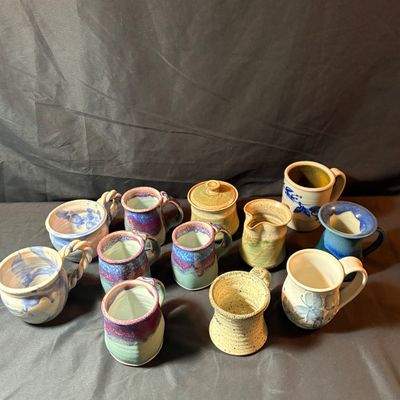 Collection of Ceramic Mugs with Clay In Mind (LR1-SF)