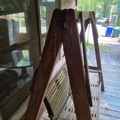 Wooden A-Frame Porch Swing (BBR2-JS)