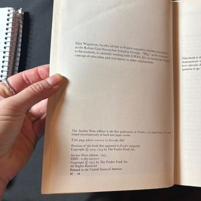 Large Collection of Foxfire Books (LR1-SF)