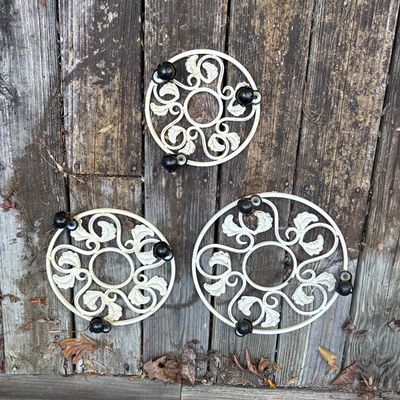 Collection of Wrought Iron Plant Stands (BP-SF)