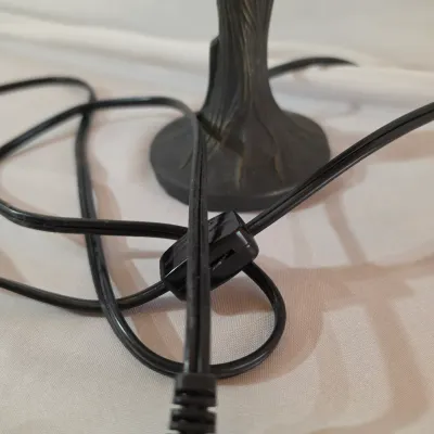Stained Glass Small Accent Table Lamp