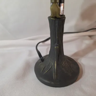 Stained Glass Small Accent Table Lamp