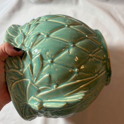 McCoy Pottery Diamond-Quilted Pots (LR3-SF)
