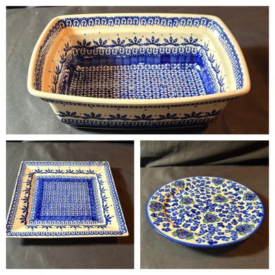 Boleslawiec Stoneware Serving Pieces (LR1-SF)