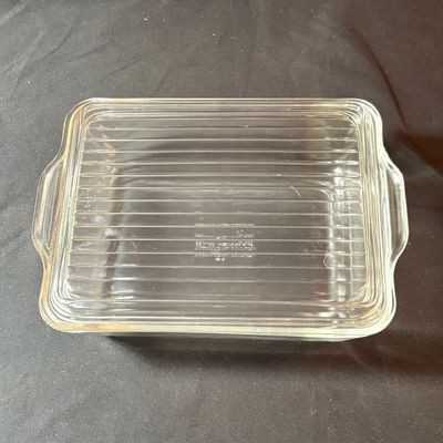 Vintage Refrigerator Storage Ft. Fire King Jadeite Philbe Loaf Pan (LR1-SF)