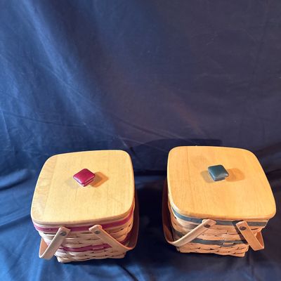 Lidded Longaberger Baskets (LR2-SF)