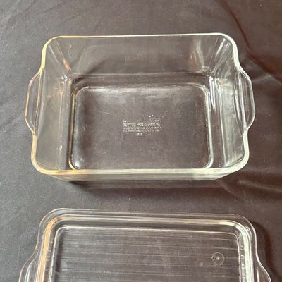Vintage Refrigerator Storage Ft. Fire King Jadeite Philbe Loaf Pan (LR1-SF)