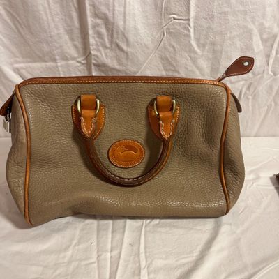 Vintage Dooney & Bourke Leather Satchel, Wallet & Glasses Case (PBC1-KA)
