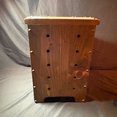 Rustic Wooden Potato & Onion Bin (LR1-SF)