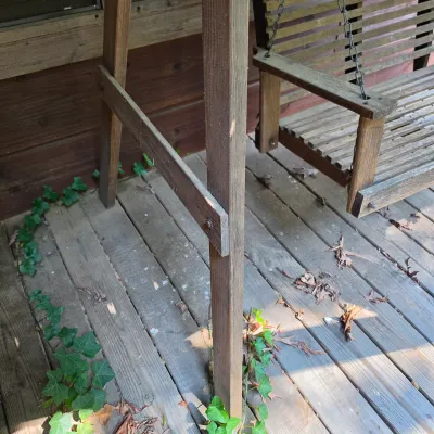 Wooden A-Frame Porch Swing (BBR2-JS)