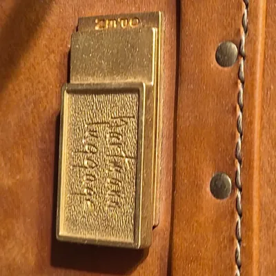 Set of Three Hartmann Leather Suitcases (P-ES)
