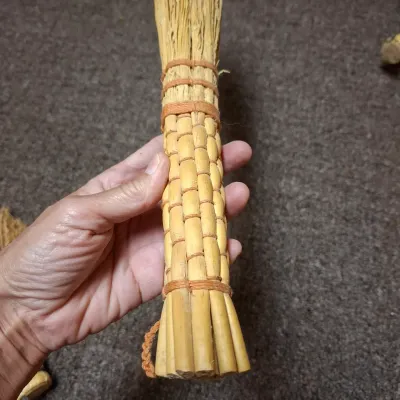 Eight Handcrafted Whisk Brooms (BBR1-KD)