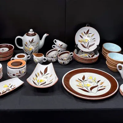 “Golden Harvest” Hand-painted Stangl Pottery 