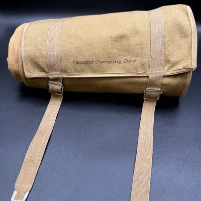 WWI U.S. Army “General Operating Case” Canvas Roll With Field Surgical Tools