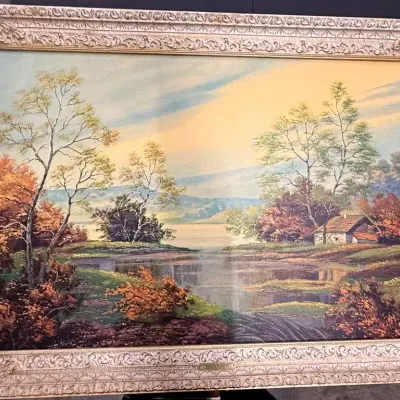 “Autumn Hidaway” Framed Print