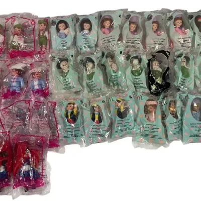 Lot of 38 McDonald’s Madame Alexander Dolls – Sealed Wizard of Oz & Storybook Collectibles