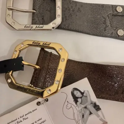 Sale Photo Thumbnail #55: Lot of 2 Baby Phat Y2K Belts