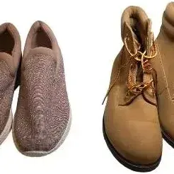 Sale Photo Thumbnail #26: Women’s Shoe Lot of 2 Pairs Size 8 – Casual Slip-On Flats & Brown Ankle Boots