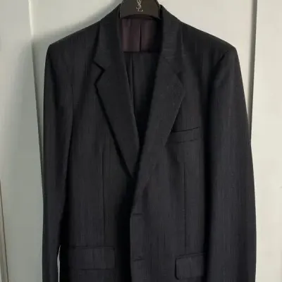 Eddie Siu Fat Tai Men’s Suit - Custom Made In Hong Kong - Approx. 40R