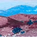 Original Nancy Shand Pastel on Paper - "Mulholland Drive II"