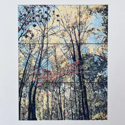 Original Nancy Shand Pastel on Paper - "Sketch for Church Commission"