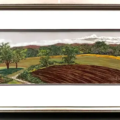 Original Nancy Shand Pastel on Board - "Before the Rain"