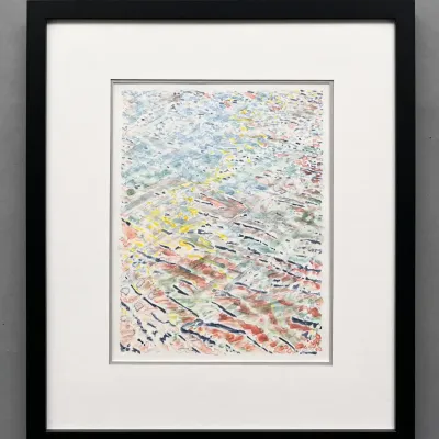 Original Nancy Shand Monotype - "Through the Looking Glass"