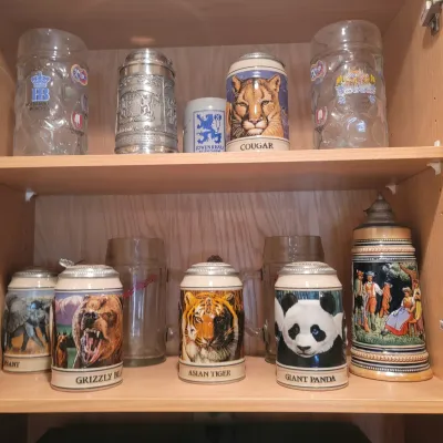 Sale Photo Thumbnail #42: German steins