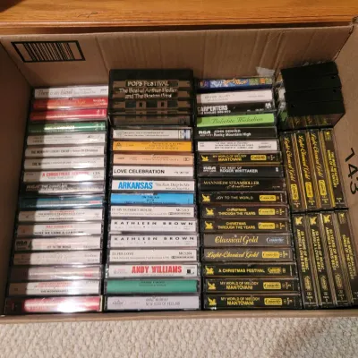 Sale Photo Thumbnail #31: Cassette Tapes