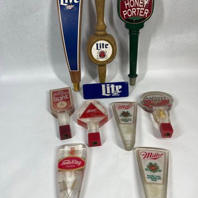 Sale Photo Thumbnail #429: Vtg Miller, Sam Adams, Bass Tap Handles