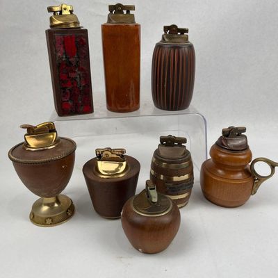 Sale Photo Thumbnail #306: Kenneth Molitor & Molson Table Lighters
