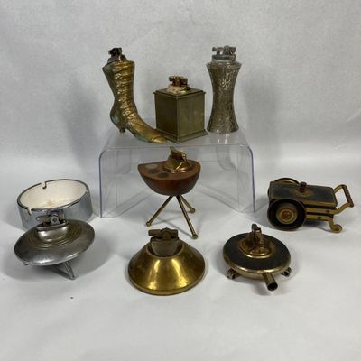 Sale Photo Thumbnail #408: Vtg Novelty & Mid-C. Smoking Collection