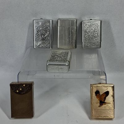 Sale Photo Thumbnail #136: Park Industries Vtg Lighters & Cases