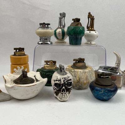 Sale Photo Thumbnail #307: Ronson, Excello & Holland Mold Lighters