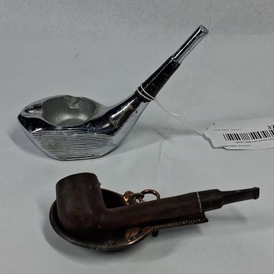 Sale Photo Thumbnail #378: Remi Briar Pipe & Golf Club Ashtray