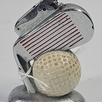 Sale Photo Thumbnail #38: Japanese Golf Club & Ball Table Lighter