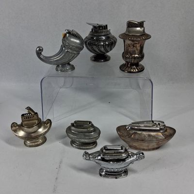 Sale Photo Thumbnail #212: Ronson & Canterbury Vtg Table Lighters