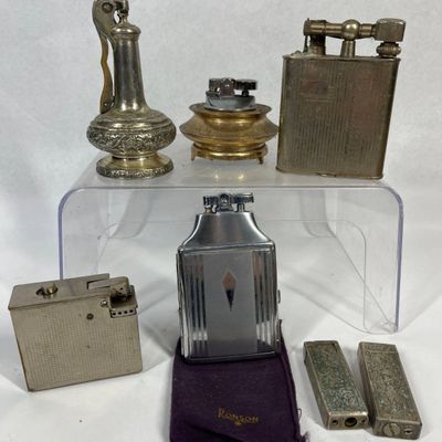 Sale Photo Thumbnail #361: Vtg Ronson & Colibri Lighter Collection