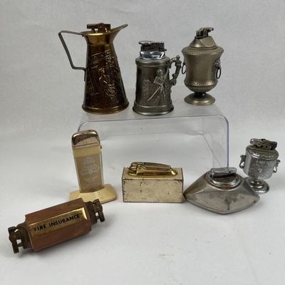 Sale Photo Thumbnail #341: Ronson, Colibri, Scripto Table Lighters