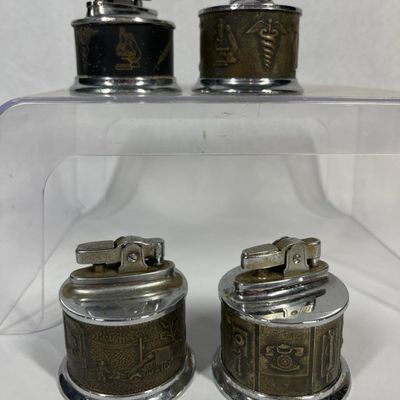 Sale Photo Thumbnail #289: Vtg Idealine Japanese Table Lighter Set