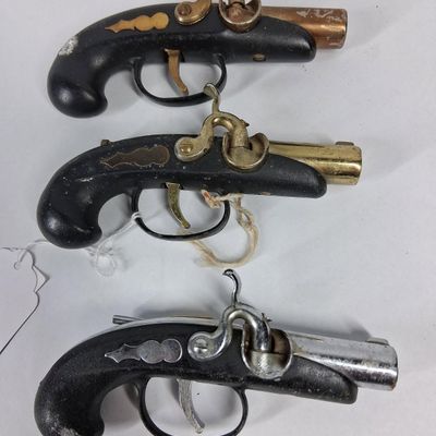 Sale Photo Thumbnail #108: Trio Percussion Style Pocket Pistols