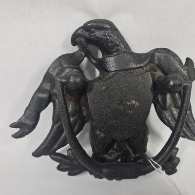 Sale Photo Thumbnail #15: Wilton Cast Iron American Eagle Knocker